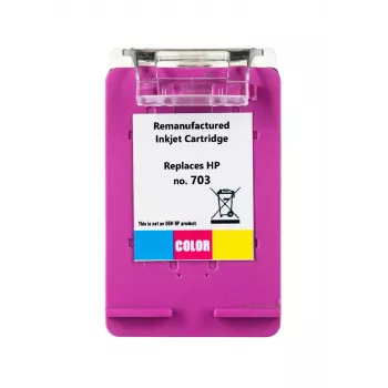 Inkjet kleurpatroon Superbulk B-H703C tricolor 17 ml high (XL) yield compatibel met HP