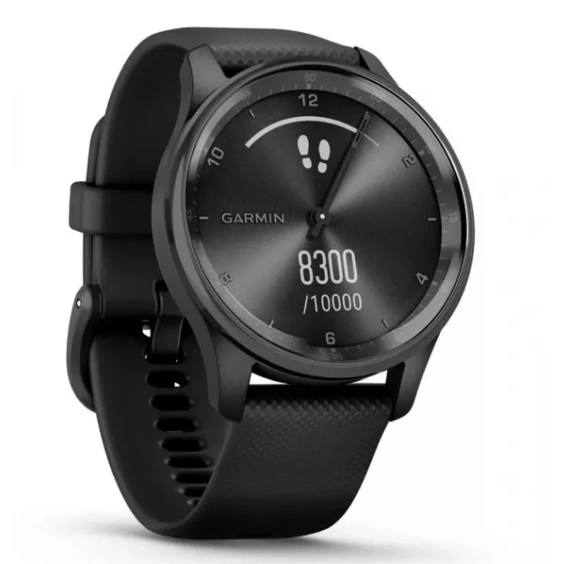 Garmin vivomove Trend LCD 40 mm hybride 254 x 346 pixel touchscreen zwart GPS (satelliet)