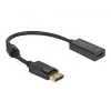 Adapter DisplayPort 1.2 stekker naar HDMI bus 4K DeLOCK 63559
