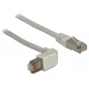 Netwerkkabel DeLOCK 1m Cat.5e RJ-45 S/FTP grijs