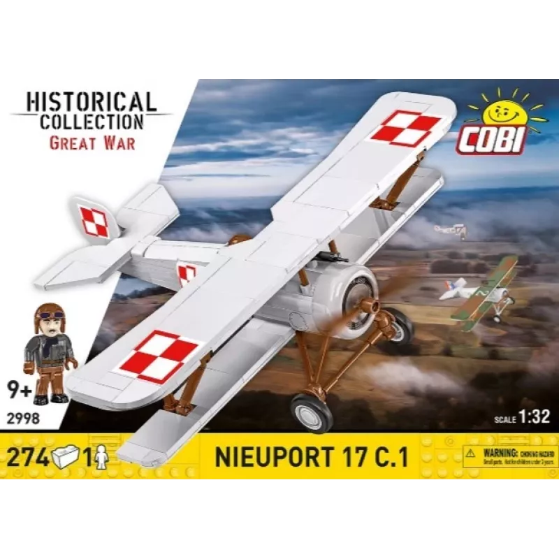 Cobi bouwsteenset Nieuport 17 C.1 274-delige modelbouwset