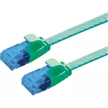 VALUE patchkabel Cat.6A (klasse EA) UTP, extra plat, groen, 2 m (21.99.2042)