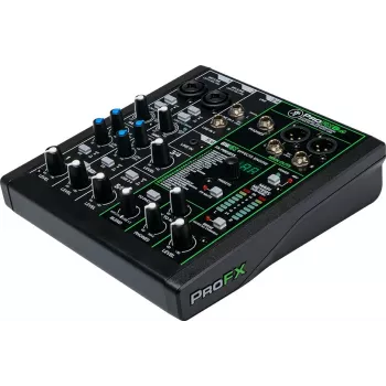 Mixer Mackie ProFX6v3 compacte 6-kanaals analoge mixer met USB-interface