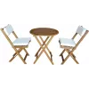 Tuinset Fieldmann FDZN 4003-T — 4 stoelen en tafel, outdoor-zitgroep