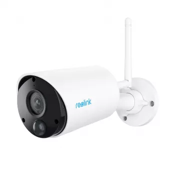 Reolink Argus Eco WiFi-bewakingscamera voor buiten, 1080p, accu/zonne-energie (BWB2K07)