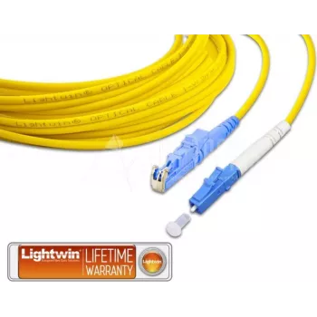 Lightwin LSP-09 E2-LC 5.0 glasvezelkabel 5 m E-2000 OS2 blauw - geel (LSP-09 E2-LC 5.0)