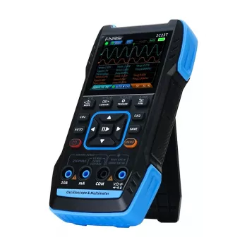 Draagbare 3-in-1 oscilloscoop FNIRSI 2C23T multimeter signaalgenerator