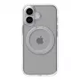 Beschermhoesje Torras Ostand Pro voor iPhone 16 Plus, transparant slank-fit, TPU/PC