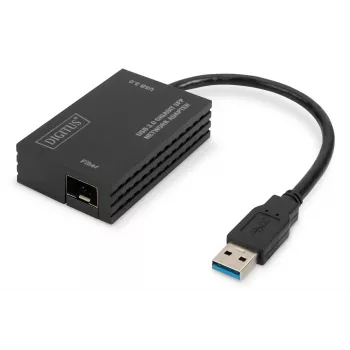 SFP-netwerkadapter Digitus DN-3026 USB 3.0 Gigabit