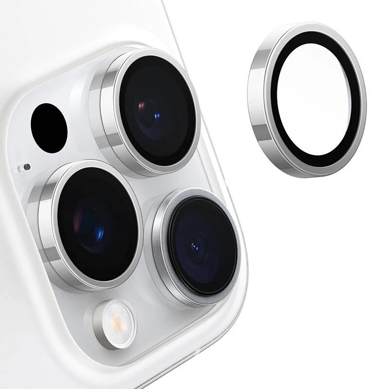 Torras Lensguard voor iPhone 16 Pro Max (titaniumgrijs)