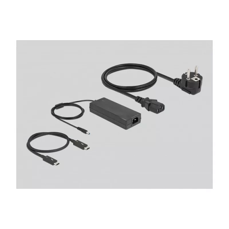 Dockingstation DeLOCK Thunderbolt 3 8K Dual DisplayPort USB LAN SD Audio PD 3.0