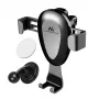 Maclean autohouder voor mobiele telefoons, universeel, voor het ventilatierooster, Gravity, max. hartafstand 90 mm, MC-324