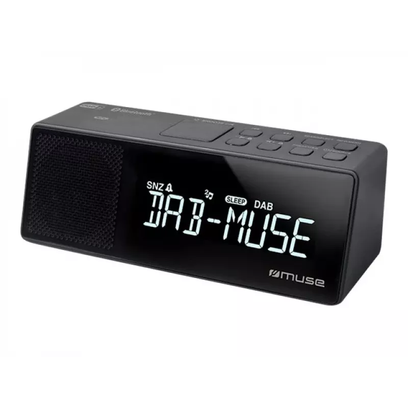 Muse M-172 DBT Draagbare DAB+/FM RDS-radio, Zwart