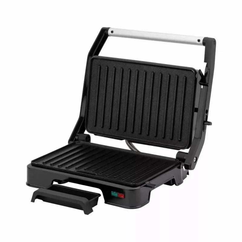 Elektrische grill Jata JEGR1124 met antiaanbaklaag en instelbare temperatuur
