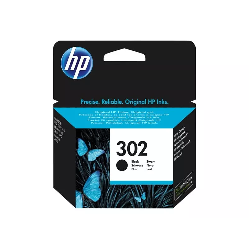 HP 302 zwart originele inktpatroon