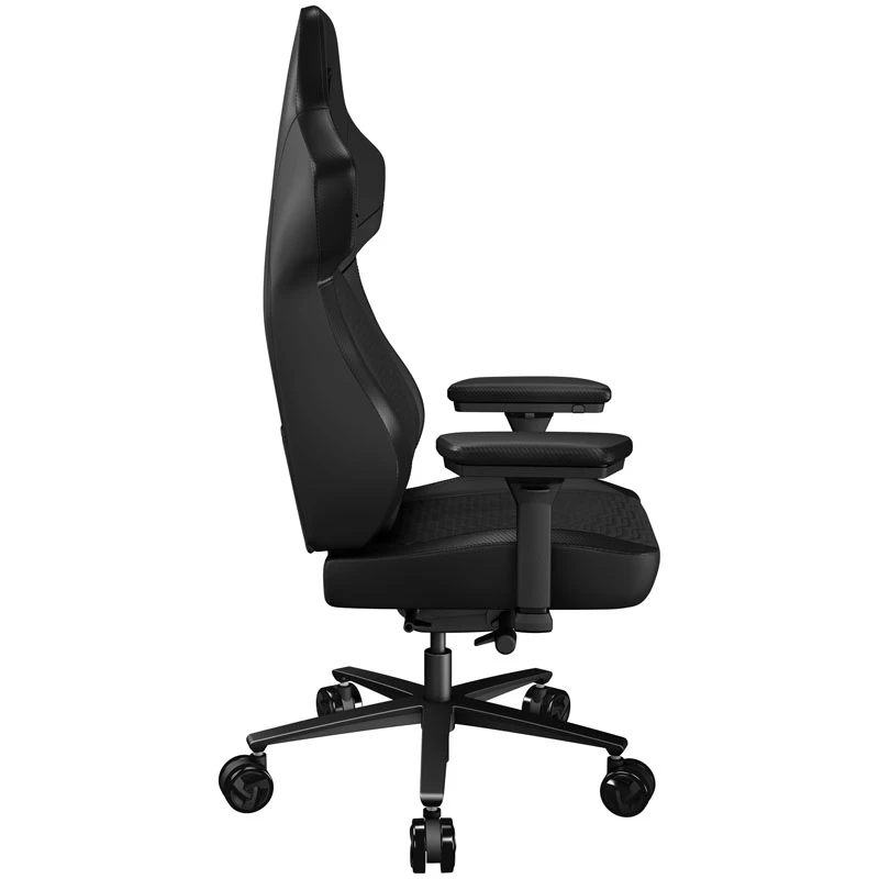 Universele gamingstoel ThunderX3 CORE Racer gevoerde zitting zwart