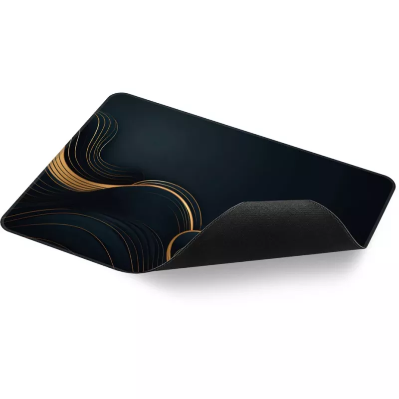 Sharkoon SKILLER SGP35 D2 Gaming-muismat, maat L, zwart/goud