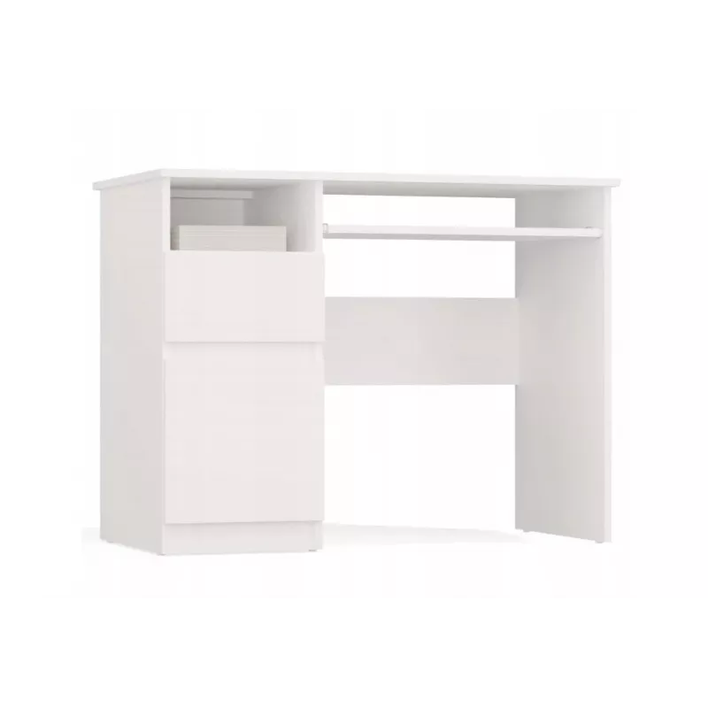 PORTO Left Desk, wit