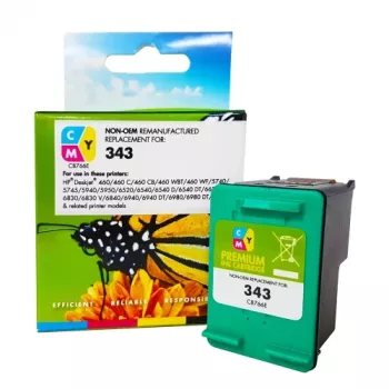 Static Control Compatibel Hewlett-Packard 343 (C8766EE) tricolor, 260 pagina's
