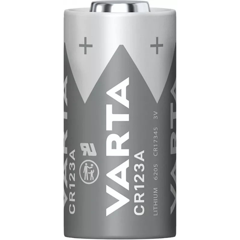 Varta lithium CR123A 3V 1600mAh camera-batterij