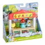 Speelfigurenset TMTOYS Mini Bluey levensmiddelenwinkel BLU17555 – minifigurenset voor speelplezier
