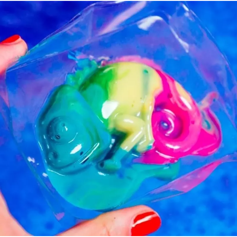 Liscianigiochi Science Kit Crazy Science Slime Chameleon 304-PL89246 – educatieve slijm-experimenteerset