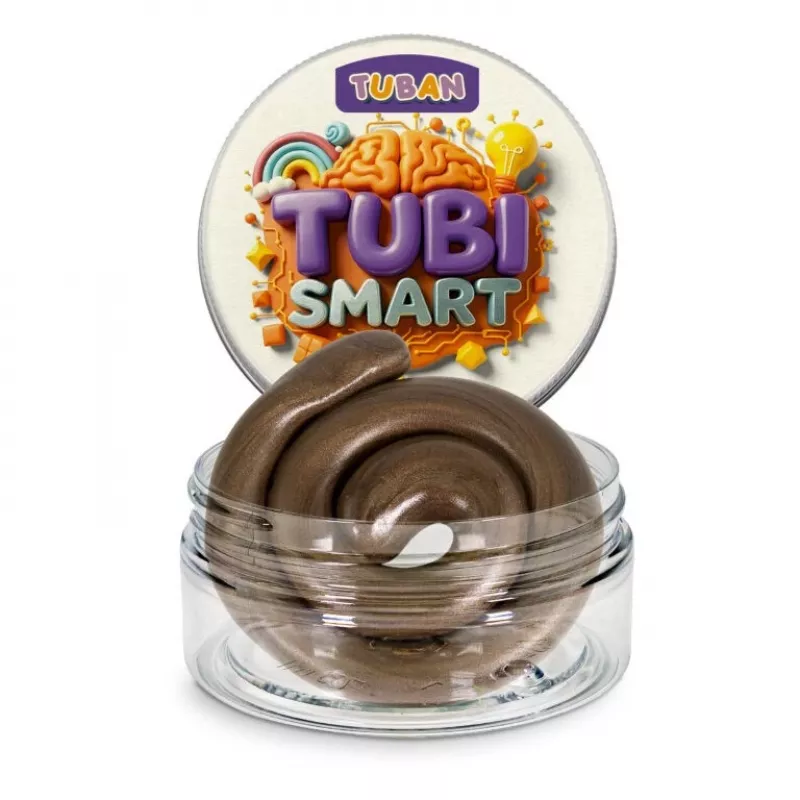 Modelleermassa TUBAN TUBI SMART – UPS! 50 g, bruin, kind, 95×35×165 mm