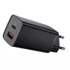 Baseus CCGAN2L-B01 oplader voor mobiele apparaten universeel zwart AC snelladen voor binnen