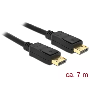 DisplayPort-kabel DeLOCK 84860 7 m zwart
