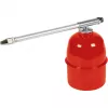 Persluchtset Professional, 5-delig, spuitpistool zilver/rood
