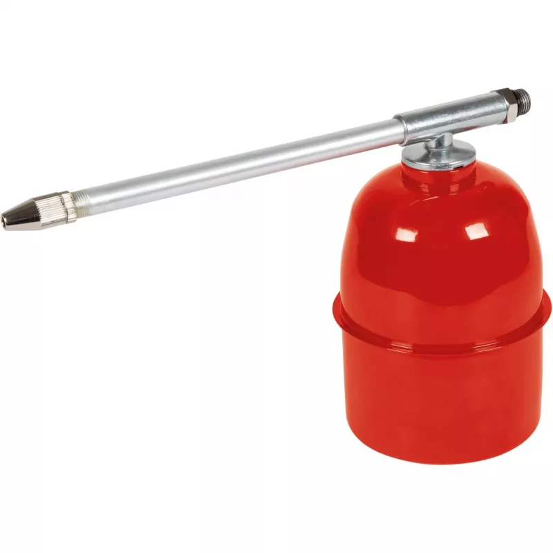 Persluchtset Professional, 5-delig, spuitpistool zilver/rood