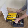 Kleinonderdelenmagazijn Stanley Sortmaster Multilevel Organizer zwart transparant 400x420x315 mm