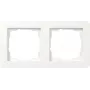 Afdekraam Gira E1 2-voudig, zuiver wit (model 0212150)