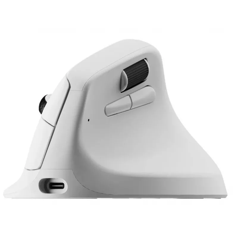 Keychron M5 8K wit (M5-A24) mechanische muis bekabeld/draadloos, compact ontwerp