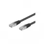 Wentronic Goobay CAT 5e patchkabel, SF/UTP, zwart, 10 m - CCA-kopermix (68667)