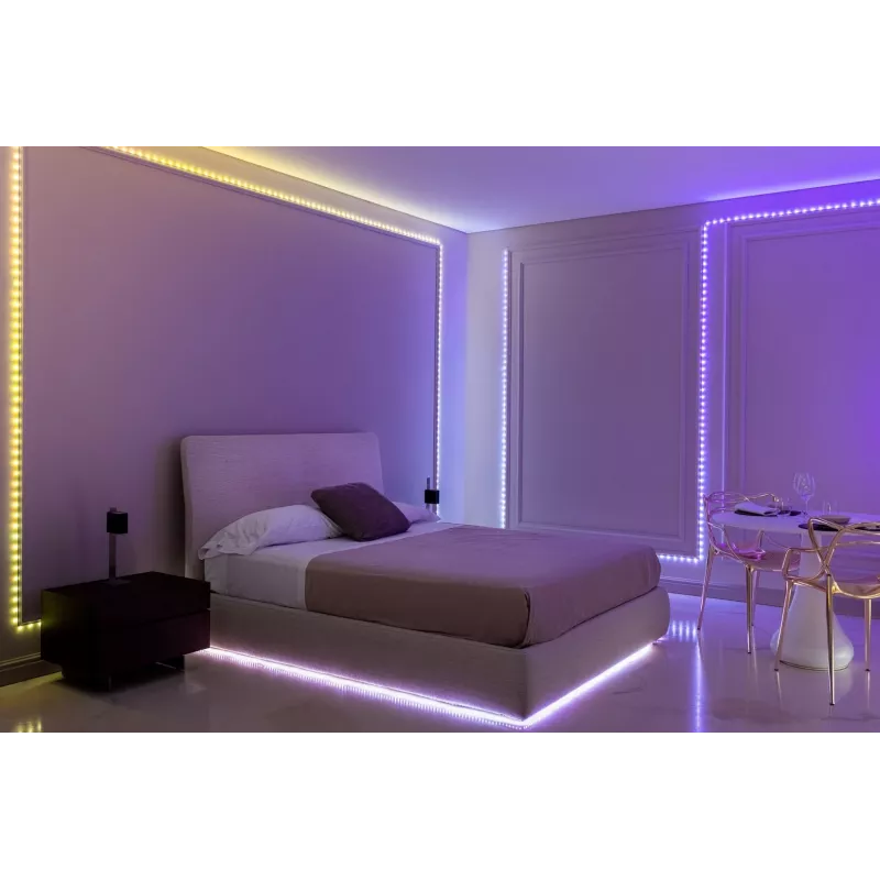 Twinkly Dots 60 RGB USB smart lights, 3 m, zwart