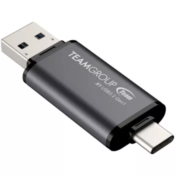 Team Group Stick Team X1 64 GB USB 3.0 dual-drive – USB-flashstation – 64 GB (TX1364GC01)