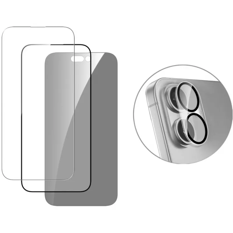 4smarts 7in1 Value set voor Apple iPhone 16 MagSafe-compatibel