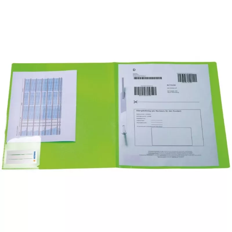 HERMA 19639 map polypropyleen groen A4 240x310mm