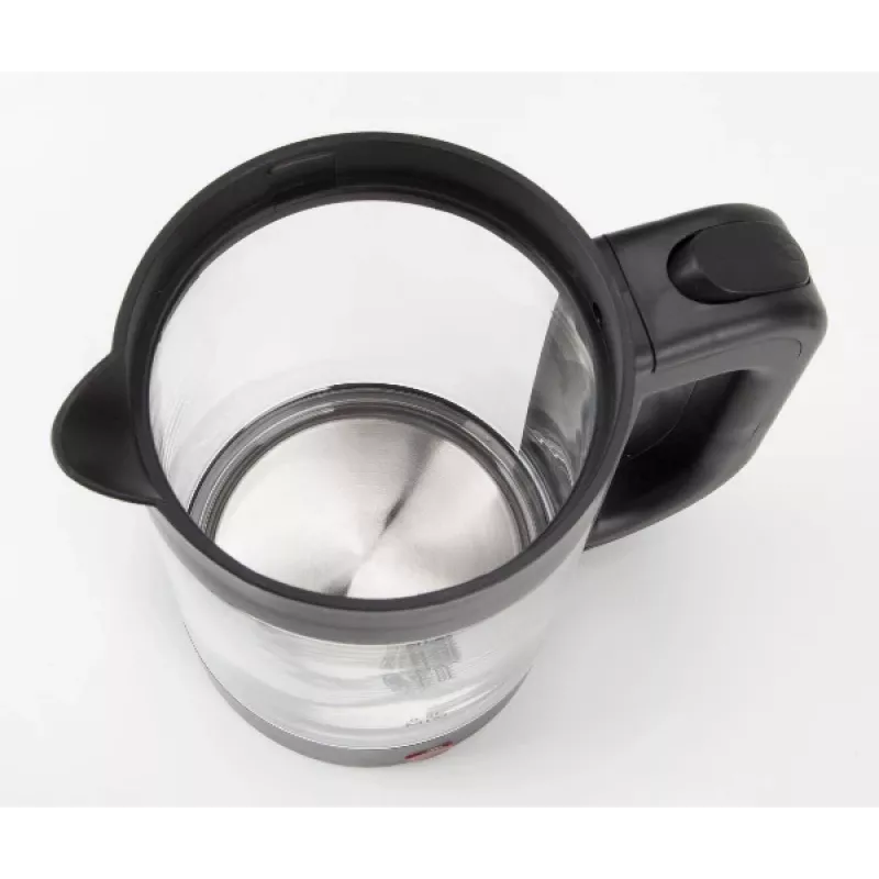 Jata HA702 waterkoker, 1,2 l, 1500 W, borosilicaatglas, snoerloos, zwart