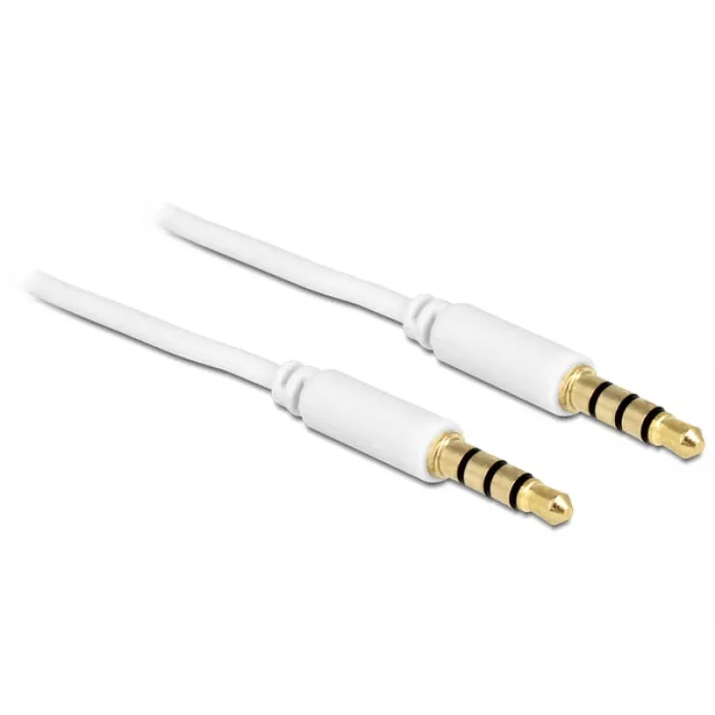Audiokabel 3,5 mm DeLOCK 83441 2 m wit
