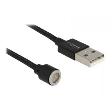 USB-kabel DeLOCK 85724 USB 2.0 1,1 m zwart