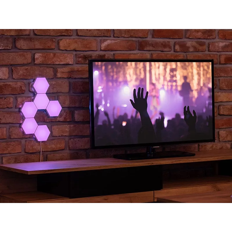 Inbouw RGB LED-paneel TRACER Smart Hexagon Tracer 47256 Ambience TRAOSW47256