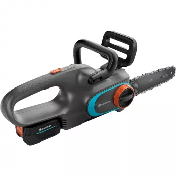 Accu-kettingzaag PowerSaw 250/18V P4A Ready-To-Use set (grijs/turkoois, Li-Ion accu 2,5Ah P4A, POWER FOR ALL ALLIANCE)