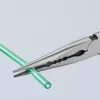 KNIPEX lange punttang met dwarsprofielen