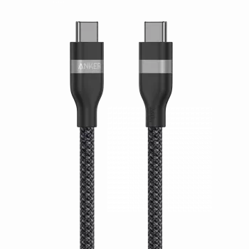 USB-C naar USB-C kabel Anker A82E2 — 0,9 m, USB C naar USB C, zwart