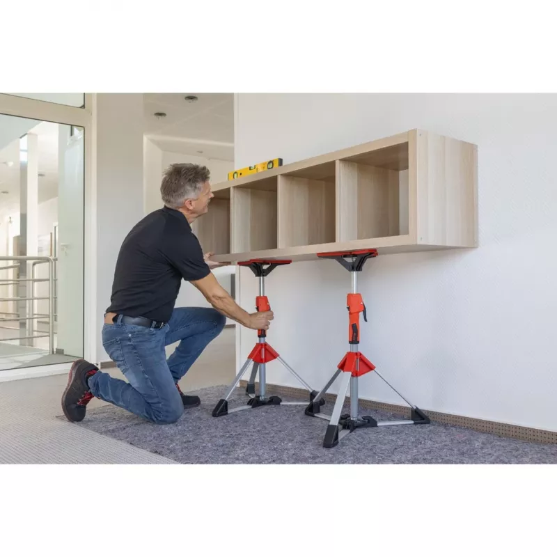 Plafond- en montagesteun Bessey STE90 verstelbaar 575–910 mm met pomphendel