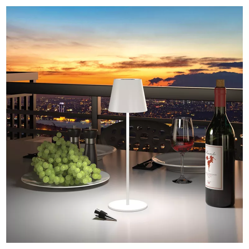 LED-tafellamp RealPower TableLight 360 RGB 3W IP44 1800mAh