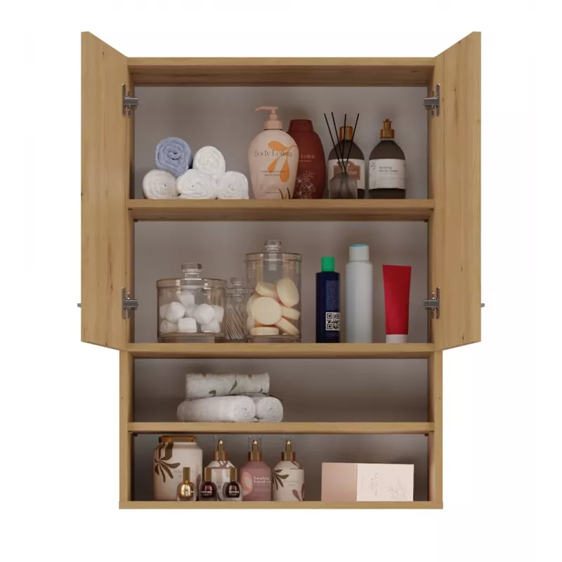Topeshop POLA MINI DK ARTISAN badkamerkast eiken