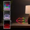 Neonlampen MANTA SNL61RGB LIPS RGB kleurwisselend decorbord, model SNL61RGB
